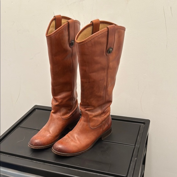 Frye Shoes - Frye Melissa Button tall riding boots